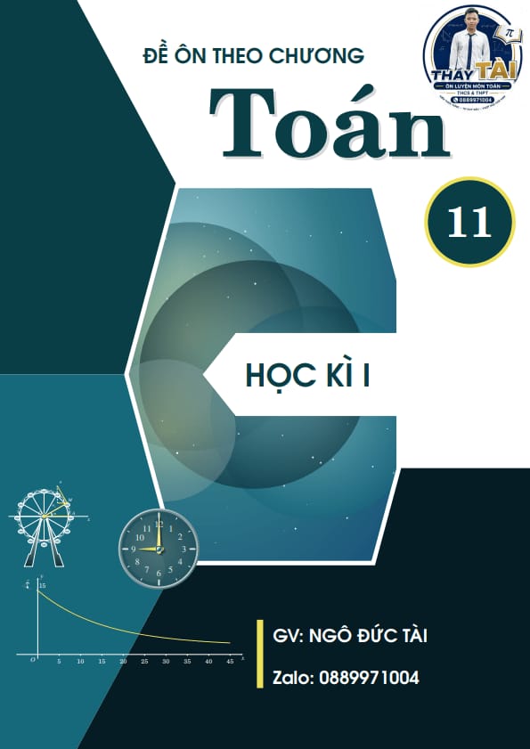 bộ đề ôn tập theo chương môn toán 11 học kì 1 – ngô đức tài