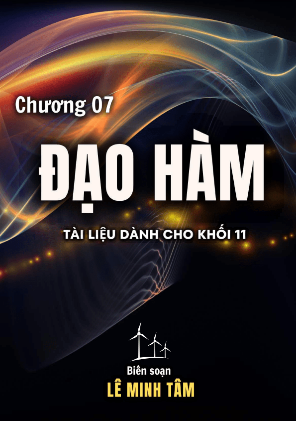 chuyên đề đạo hàm toán 11 – lê minh tâm