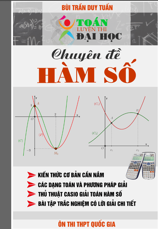 chuyên đề hàm số – bùi trần duy tuấn