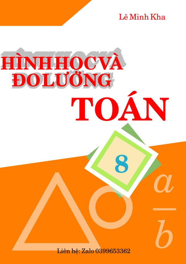 chuyên đề học tập môn toán 8 tập 1 phần hình học và đo lường