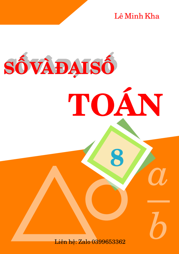 chuyên đề học tập môn toán 8 tập 1 phần số và đại số