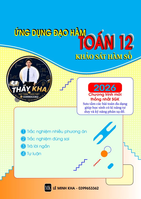 chuyên đề ứng dụng đạo hàm để khảo sát và vẽ đồ thị hàm số – lê minh kha