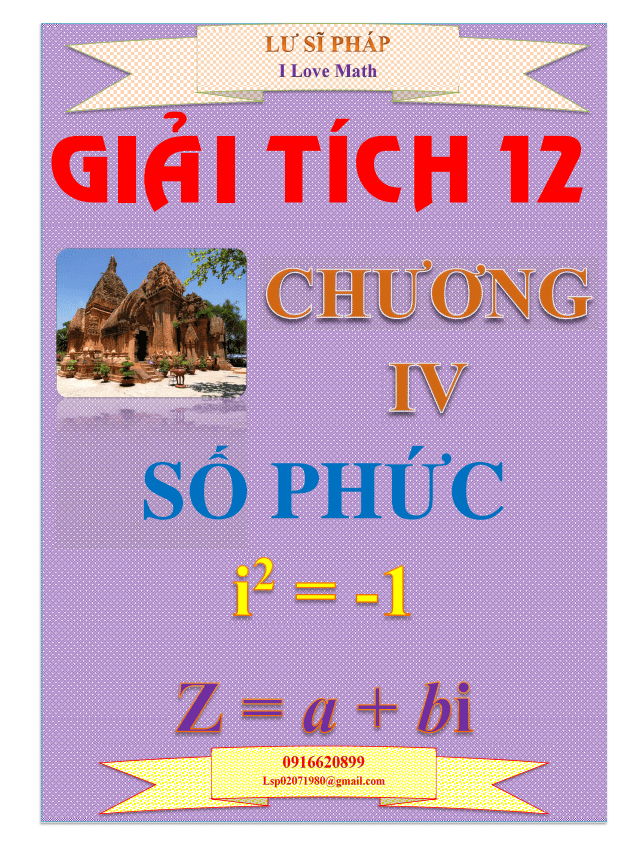 lý thuyết và bài tập số phức có đáp án – lư sĩ pháp