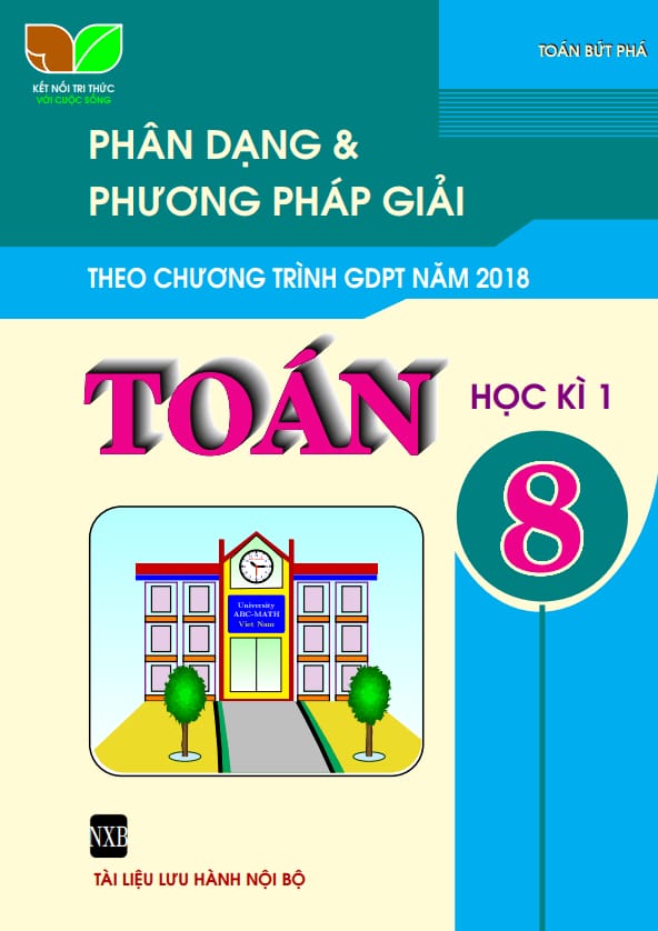 phân dạng và bài tập môn toán 8 tập 1 sách kết nối tri thức với cuộc sống