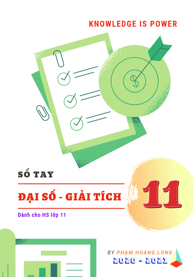 sổ tay đại số và giải tích 11 – phạm hoàng long