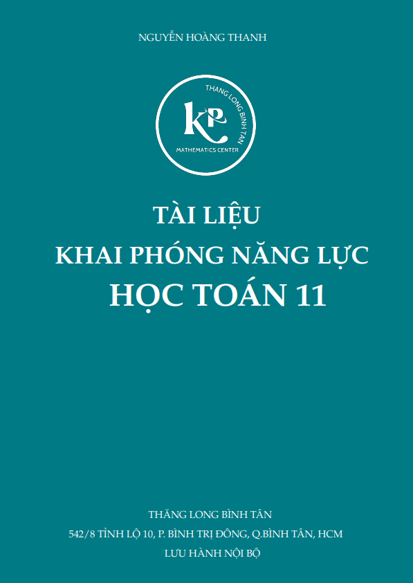 tài liệu khai phóng năng lực học toán 11