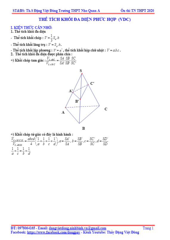 thể tích khối đa diện phức hợp (vdc) – đặng việt đông