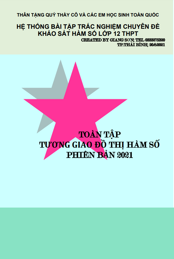 toàn tập tương giao đồ thị hàm số