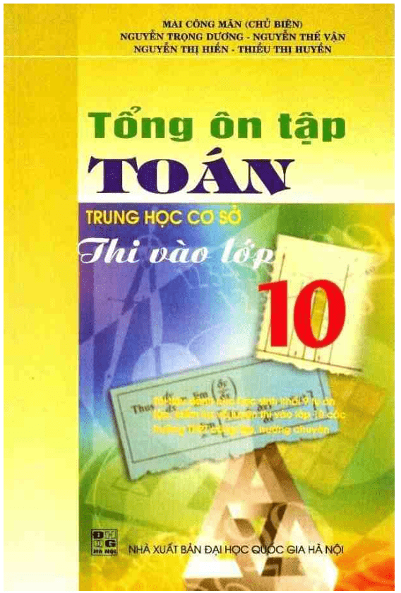 tổng ôn tập toán thcs thi vào lớp 10